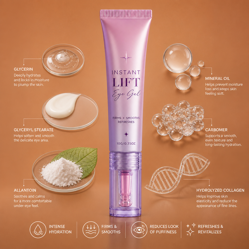 Hydrating Eye Gel with Collagen for Smooth, Refreshed-Looking Eyes