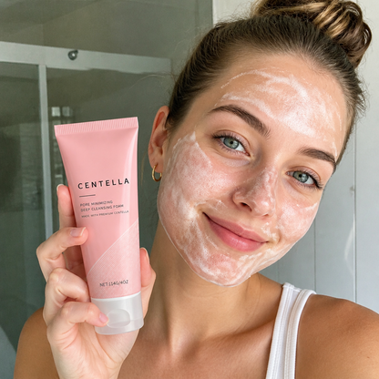 Papaya & Centella Foaming Facial Cleanser for Fresh, Clear-Looking Skin