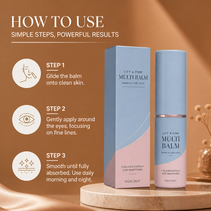 Collagen Multi Balm Stick – Hydrates & Smooths the Look of Fine Lines