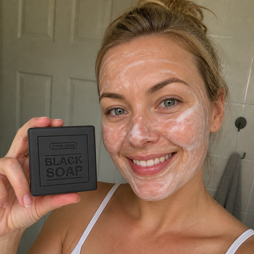 Charcoal Collagen Cleansing Bar – Deep-Cleansing Formula for Fresh, Balanced Skin