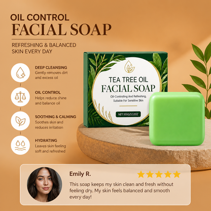 Oil Control Facial Cleanser for Fresh, Balanced & Hydrated Skin