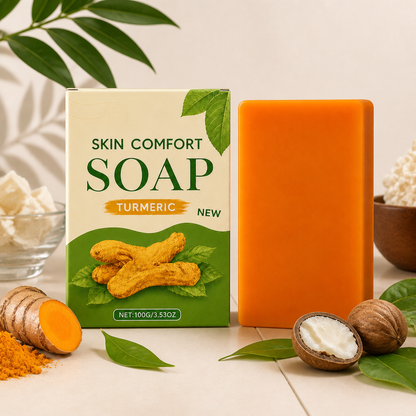 Turmeric & Shea Cleansing Bar – Nourishing Formula for Soft, Fresh Skin