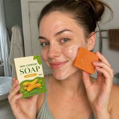 Turmeric & Shea Cleansing Bar – Nourishing Formula for Soft, Fresh Skin