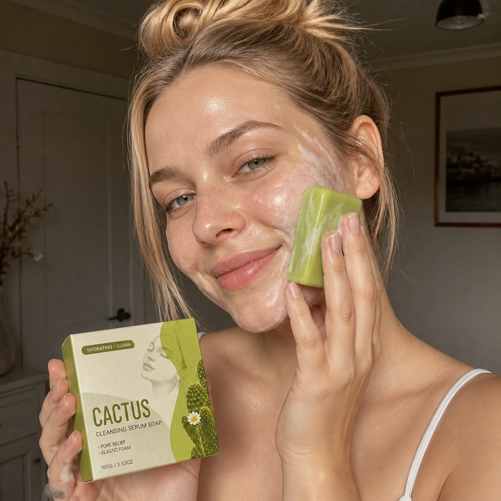 Cactus Hydrating Cleansing Bar for Fresh, Soft & Balanced Skin