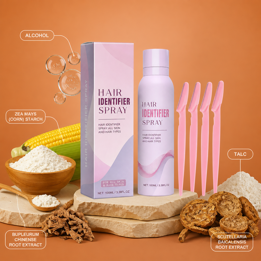 Hair Visibility Spray – Clearer Precision for Smooth Facial Hair Removal