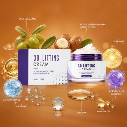 3D Lifting Face & Neck Cream – Nourishing Moisture for Firmer-Looking Skin