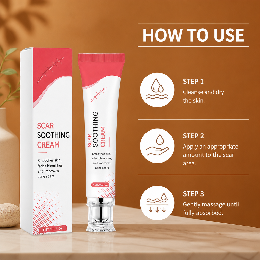 Scar Care Cream – Hydrating Formula for Smoother-Looking Skin