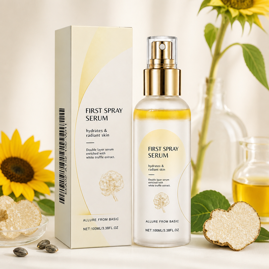 Hydrating Dual-Layer Spray Serum for Radiant, Smooth-Looking Skin