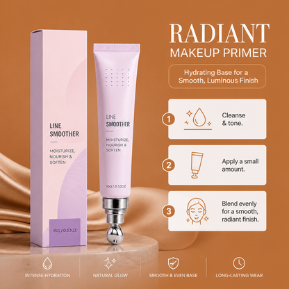 Radiant Makeup Primer – Hydrating Base for a Smooth, Luminous Finish