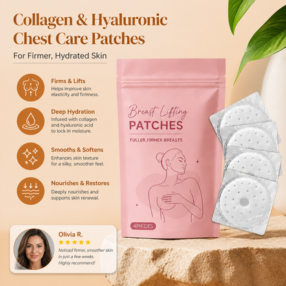 Collagen & Hyaluronic Chest Care Patches for Firmer, Hydrated Skin