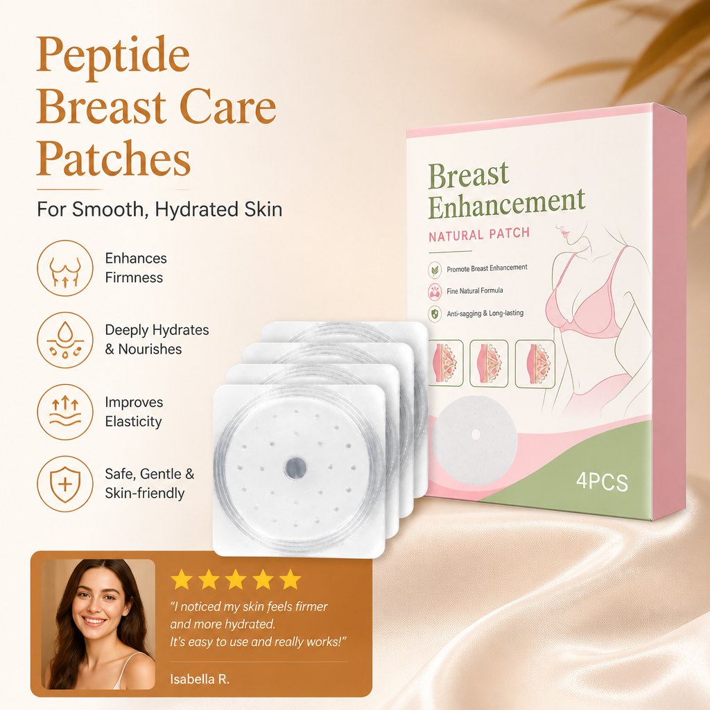 Peptide Breast Care Patches for Smooth, Hydrated Skin