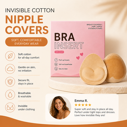 Invisible Cotton Nipple Covers – Soft, Comfortable Everyday Wear