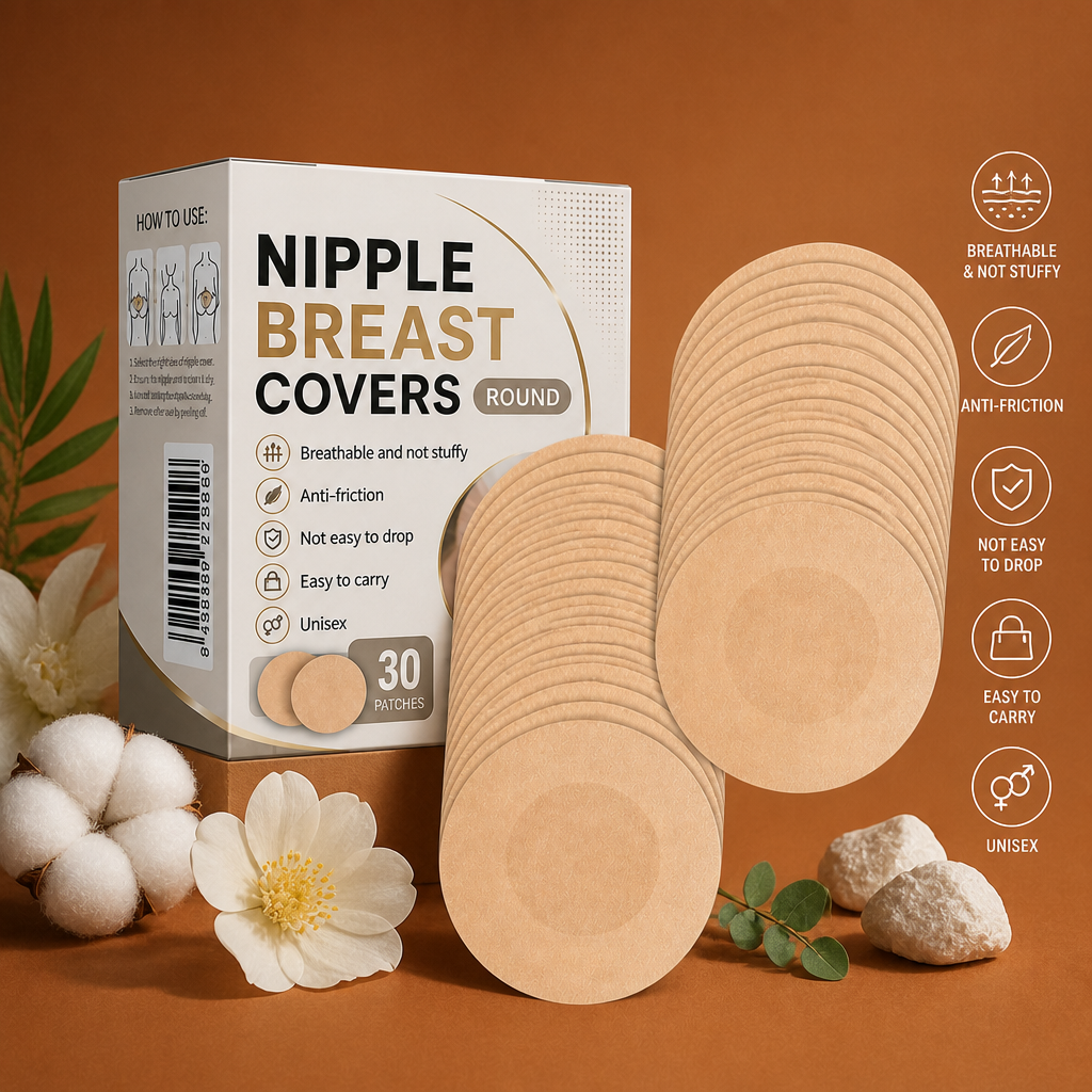 Invisible Adhesive Nipple Covers – Lightweight Comfort for Smooth Coverage