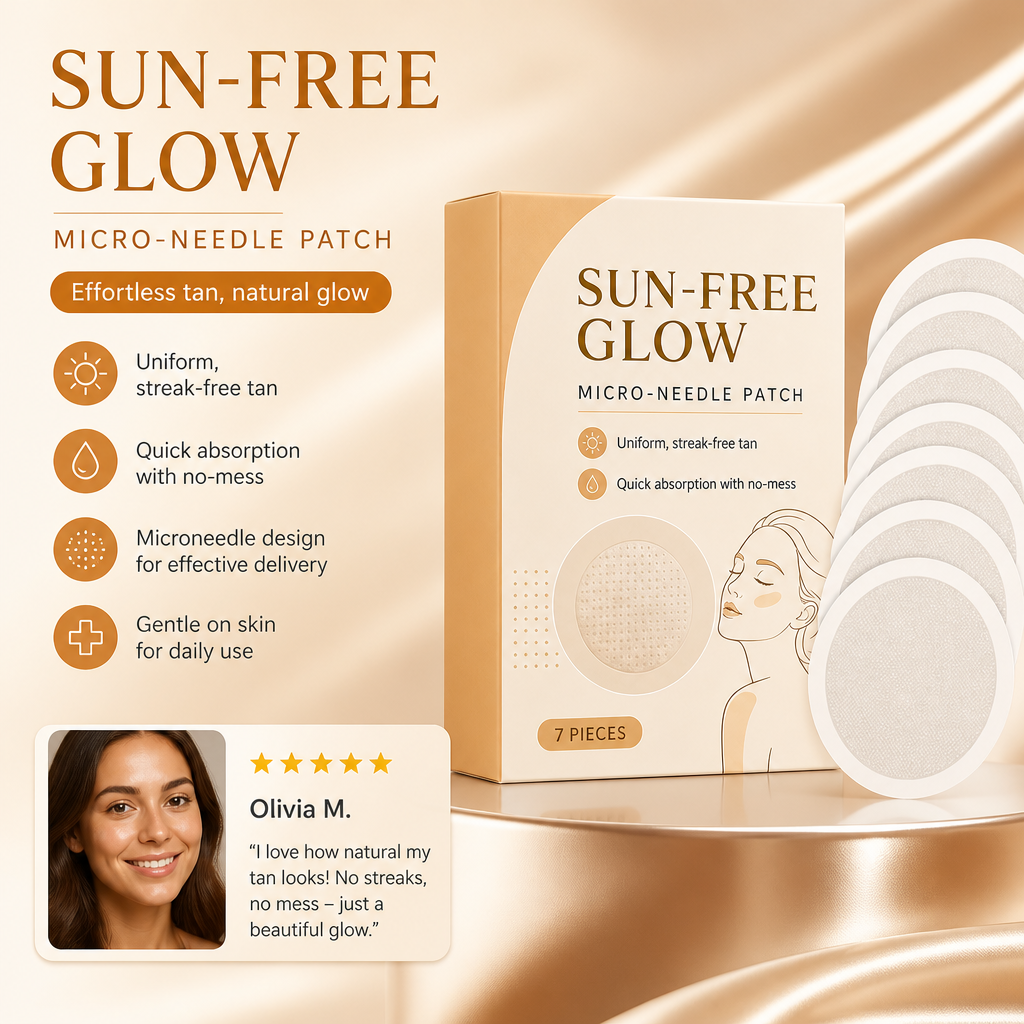 MicroNeedle Tanning Patch – Self-Tanning Care For A Natural Glow