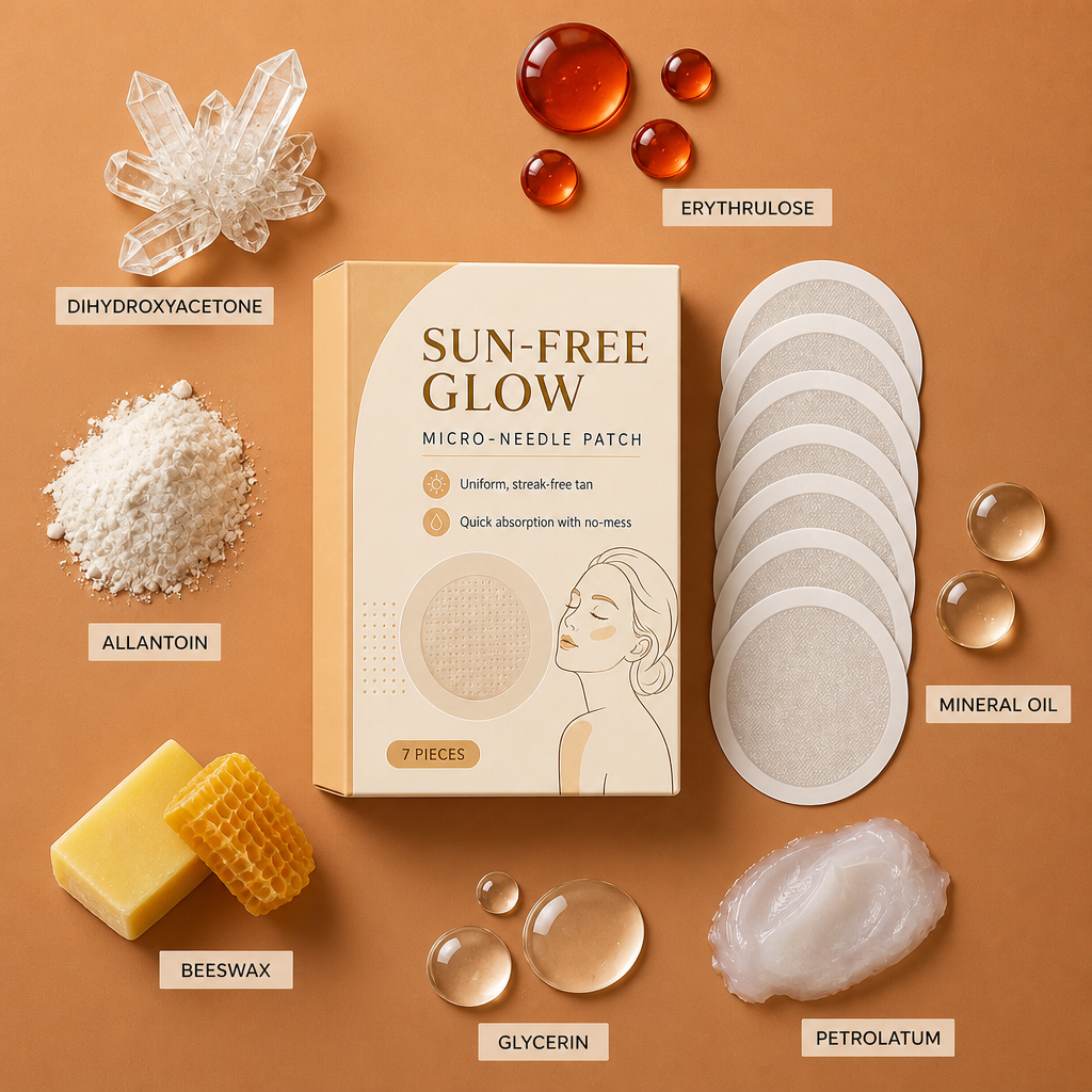 MicroNeedle Tanning Patch – Self-Tanning Care For A Natural Glow
