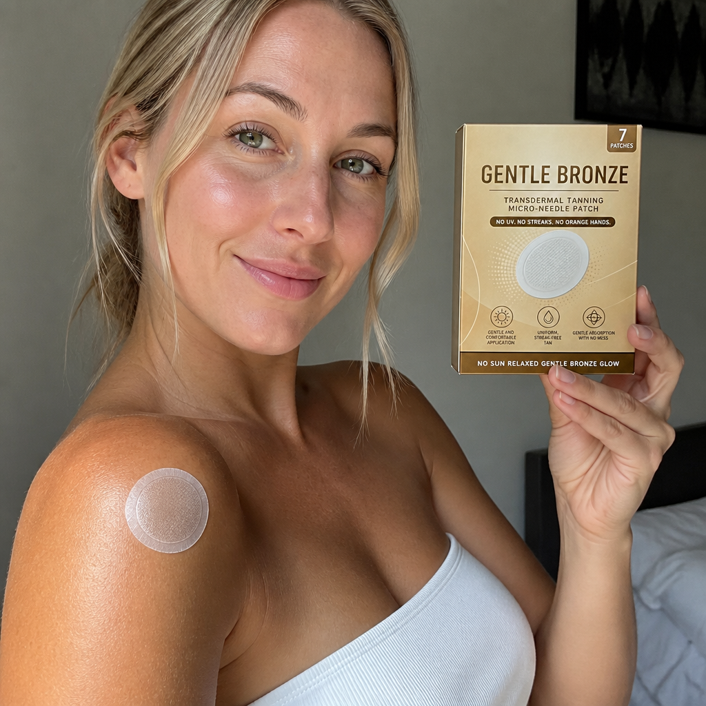 Micro Needle Self-Tanning Patch – Natural Bronze Glow With Hydration Care