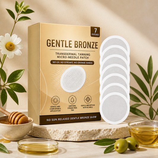 Micro Needle Self-Tanning Patch – Natural Bronze Glow With Hydration Care