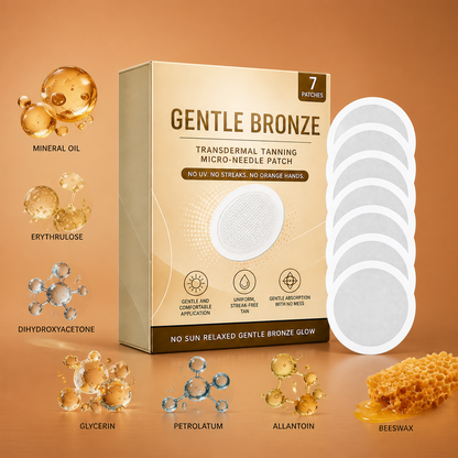 Micro Needle Self-Tanning Patch – Natural Bronze Glow With Hydration Care