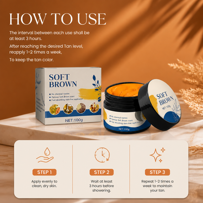 Natural Self-Tanning Body Cream – Smooth Bronze Glow With Nourishing Oils