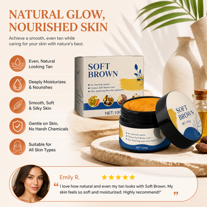 Natural Self-Tanning Body Cream – Smooth Bronze Glow With Nourishing Oils