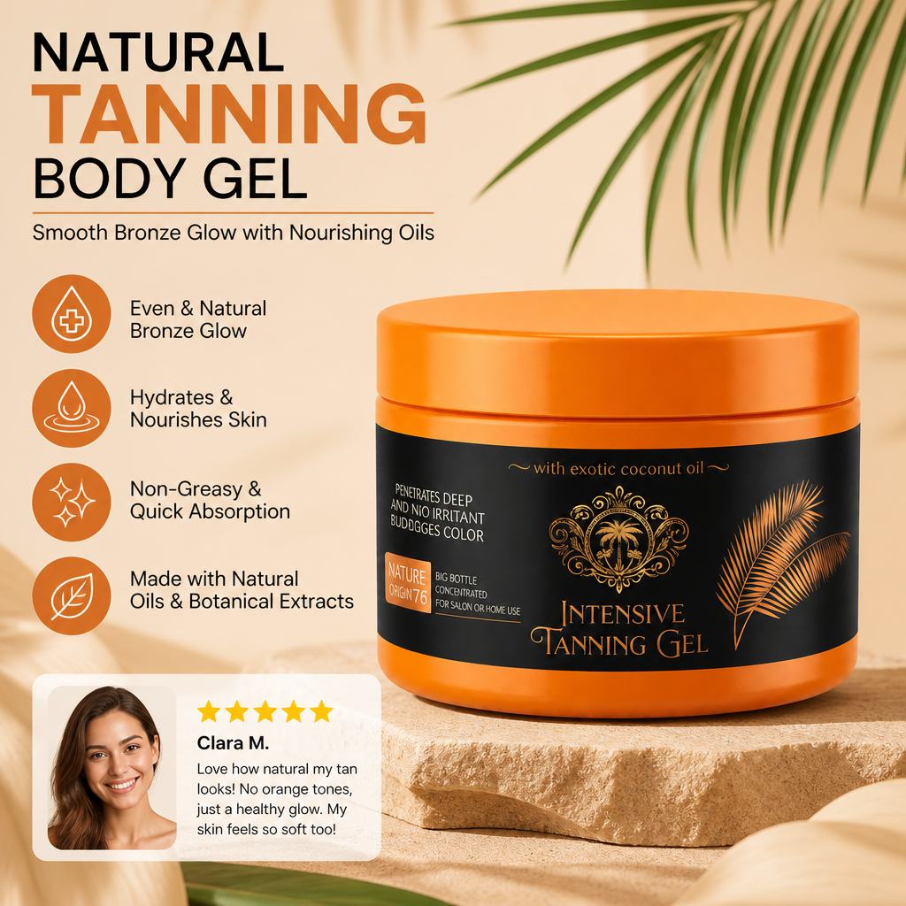 Self Tanning Gel – Natural Looking Glow With Hydrating Formula