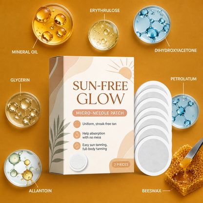 Self-Tanning Micro Needle Patch – Natural Bronze Glow With Hydration