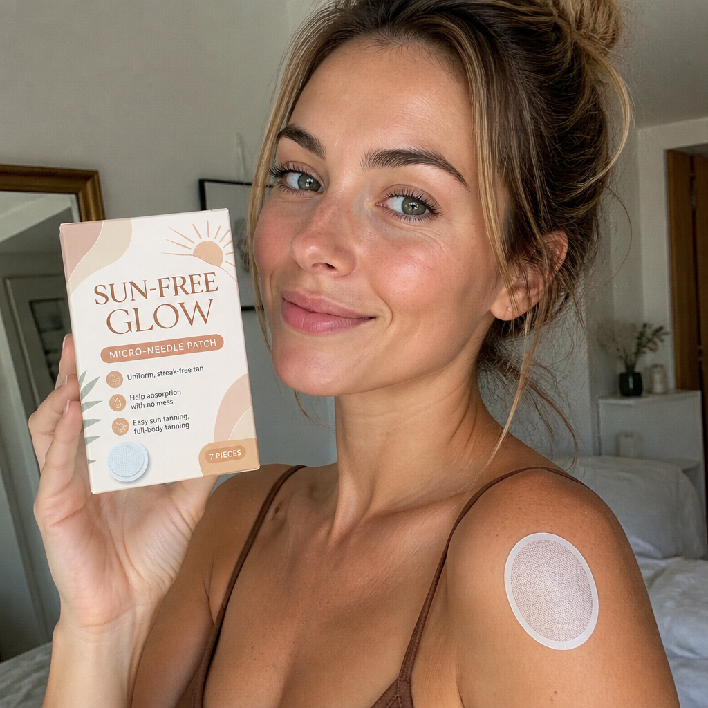 Self-Tanning Micro Needle Patch – Natural Bronze Glow With Hydration