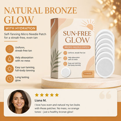 Self-Tanning Micro Needle Patch – Natural Bronze Glow With Hydration