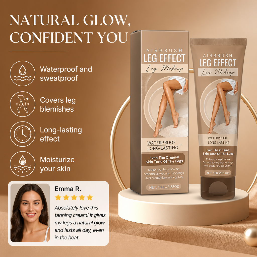 Waterproof Self-Tanning Body Lotion – Natural Bronze Glow With Moisture Care