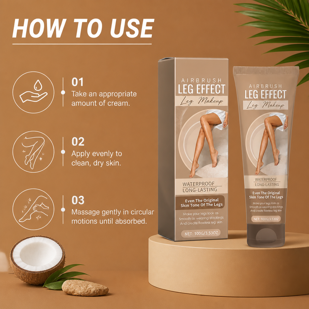 Waterproof Self-Tanning Body Lotion – Natural Bronze Glow With Moisture Care