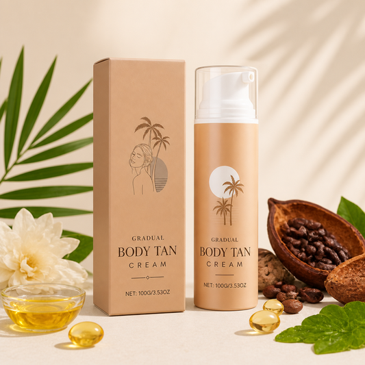 Self-Tanning Body Cream – Hydrating Formula For A Natural Bronze Glow