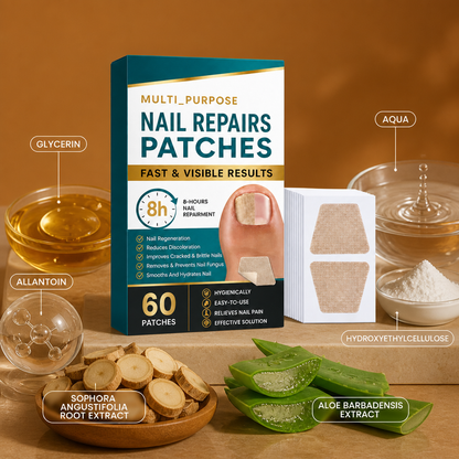 Nail Repair Patches – Nourishing Care For Stronger-Looking Nails