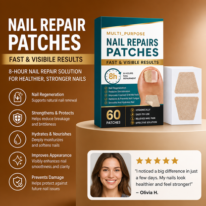 Nail Repair Patches – Nourishing Care For Stronger-Looking Nails