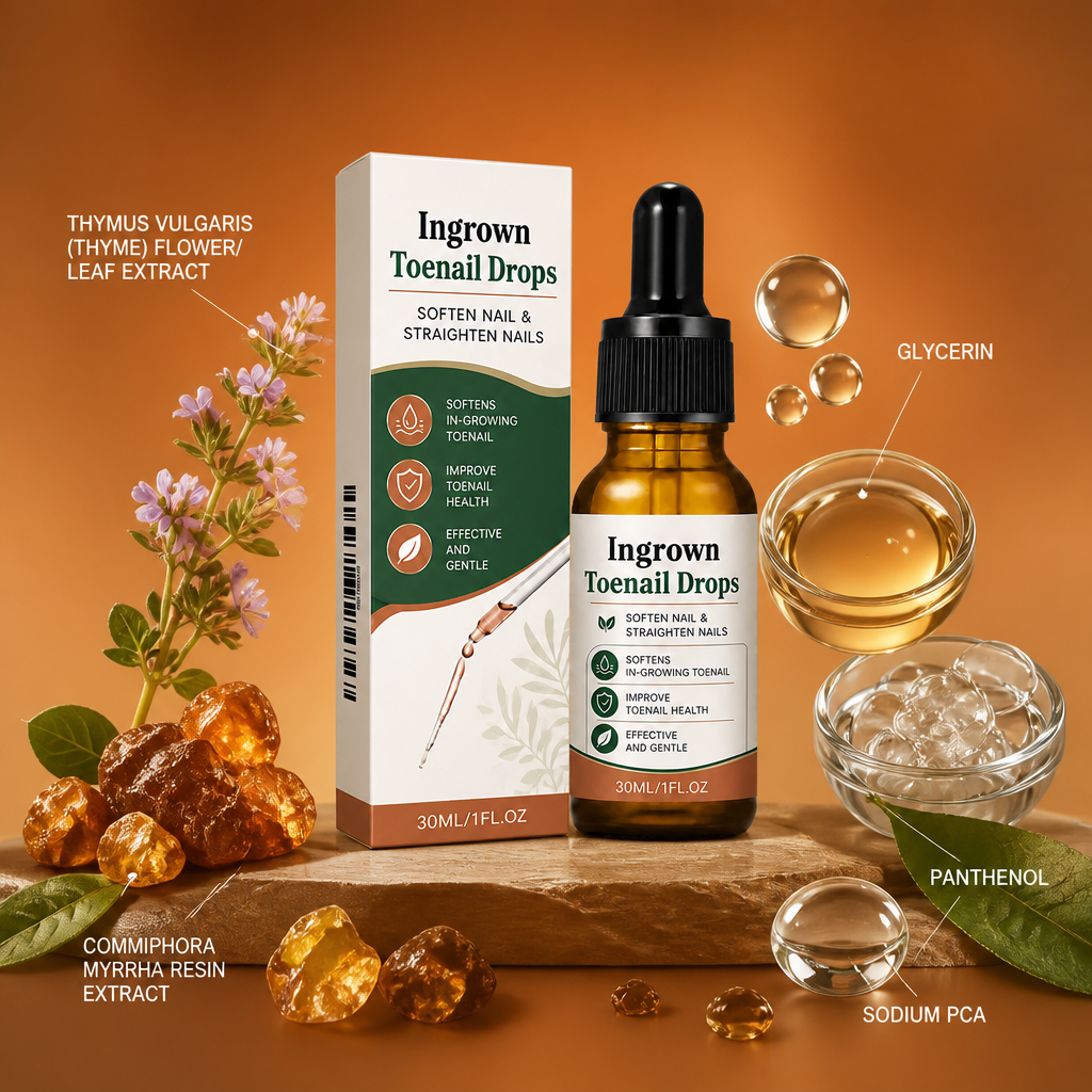 Gentle Toenail Care Drops – Soothing Formula For Comfortable Nail Care