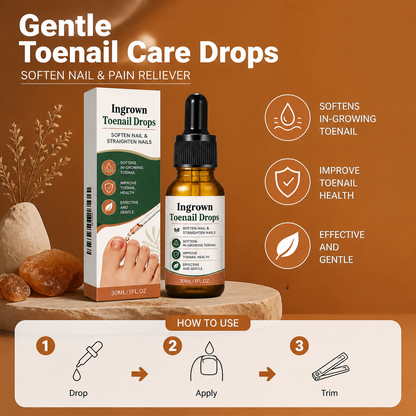 Gentle Toenail Care Drops – Soothing Formula For Comfortable Nail Care