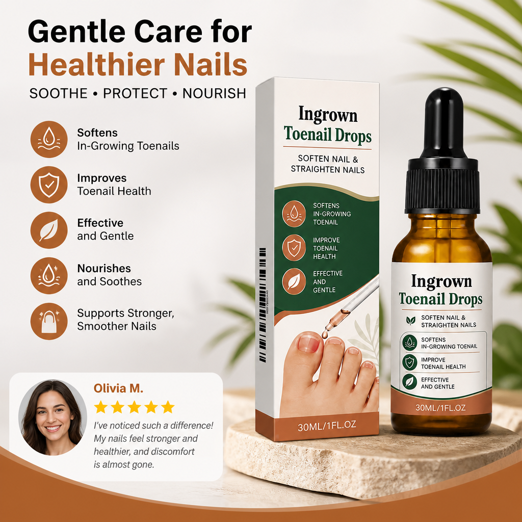Gentle Toenail Care Drops – Soothing Formula For Comfortable Nail Care
