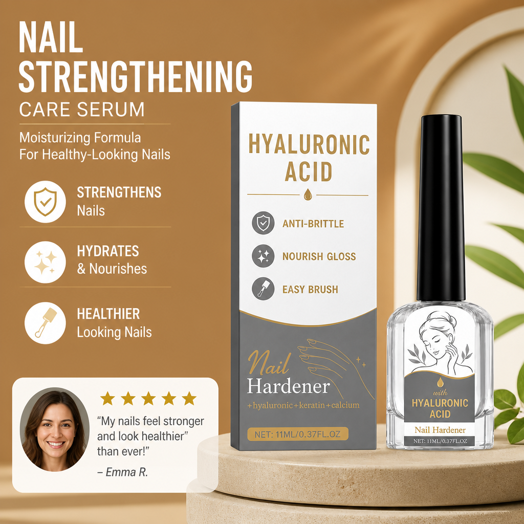 Nail Strengthening Care Serum – Moisturizing Formula For Healthy-Looking Nails