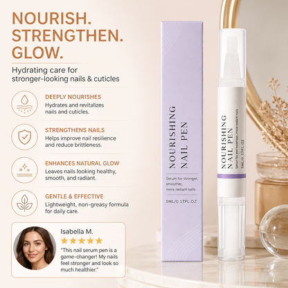 Nourishing Nail Serum Pen – Hydrating Care for Stronger-Looking Nails & Cuticles