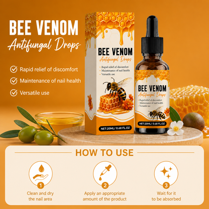 Bee Venom Nail Care Drops – Nourishing Formula For Healthy-Looking Nails