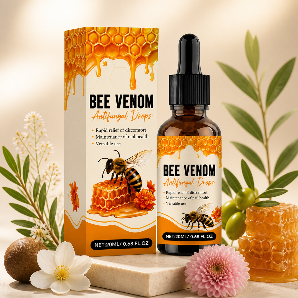 Bee Venom Nail Care Drops – Nourishing Formula For Healthy-Looking Nails