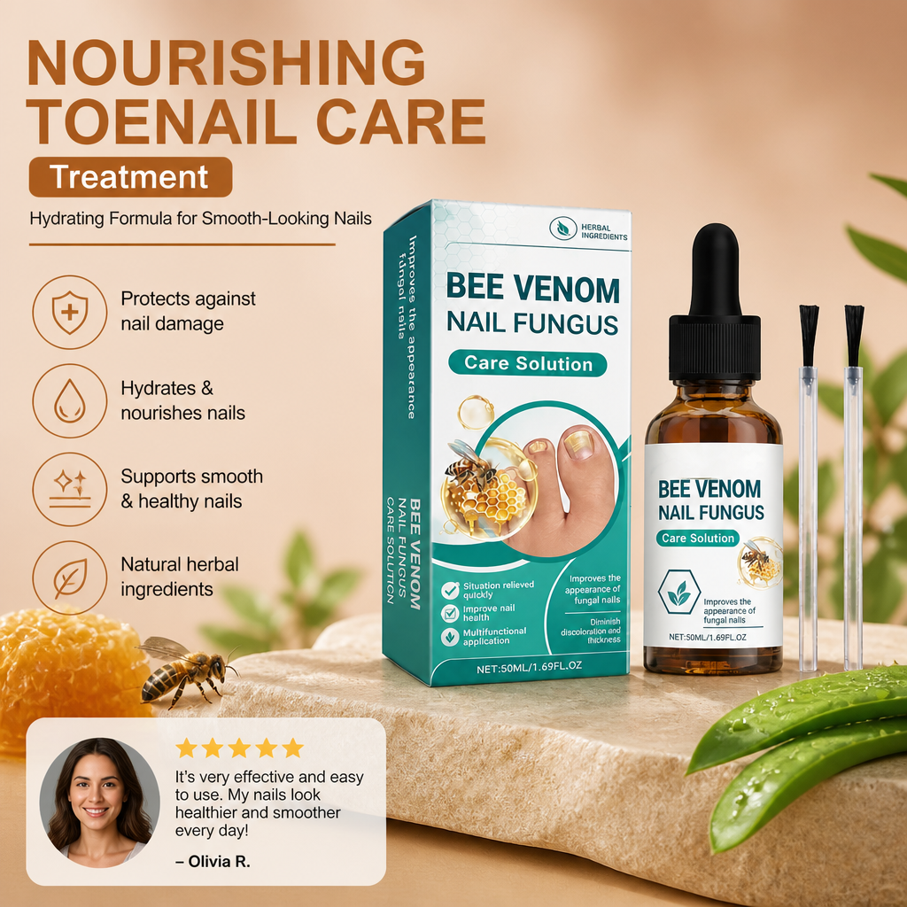 Nourishing Toenail Care Treatment – Hydrating Formula for Smooth-Looking Nails
