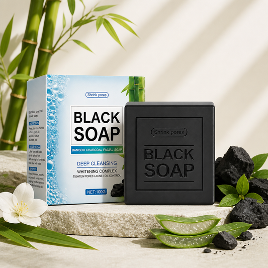 Charcoal Collagen Cleansing Bar – Deep-Cleansing Formula for Fresh, Balanced Skin