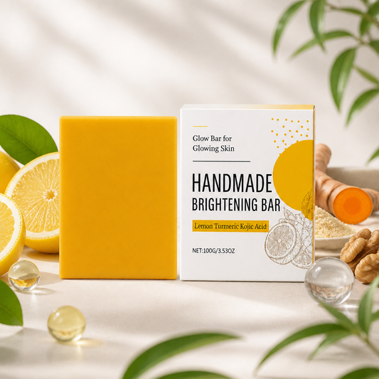 Lemon Turmeric & Kojic Acid Bar – For Brighter, More Radiant Skin