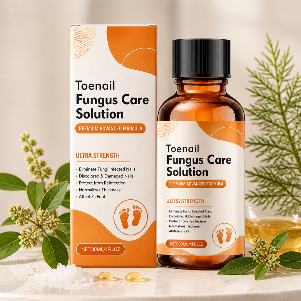 Nail Care Solution – Nourishing Formula for Healthy-Looking Toenails