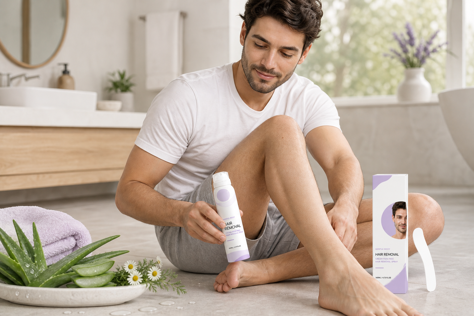 Hair removal cream and formula ingredients