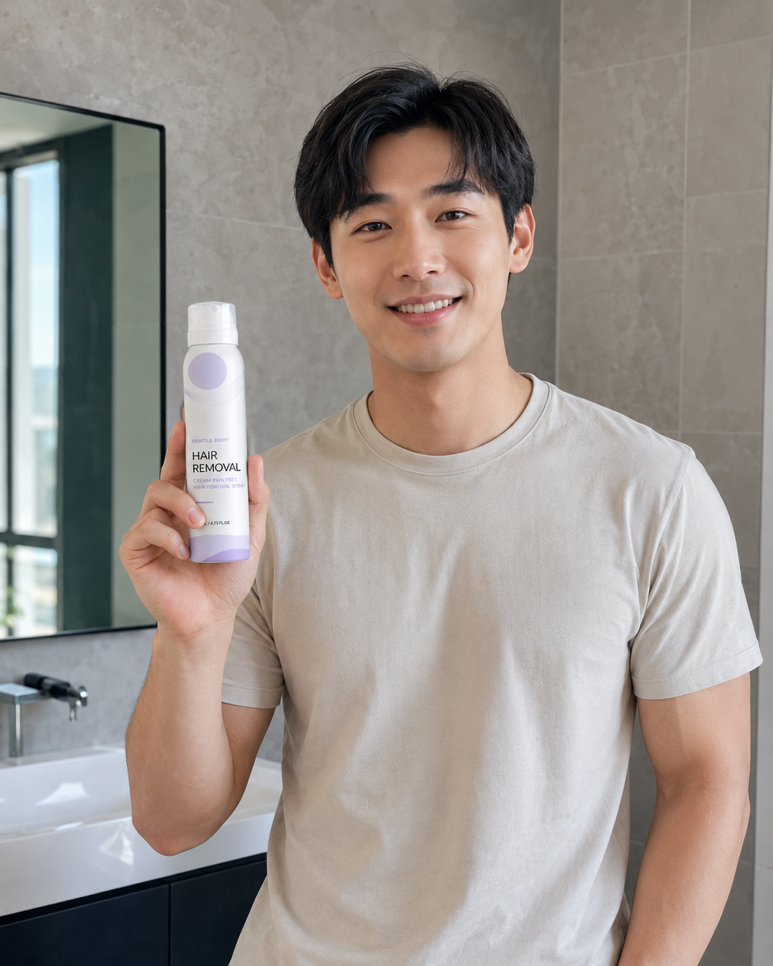 Australian Beauty customer using the featured product
