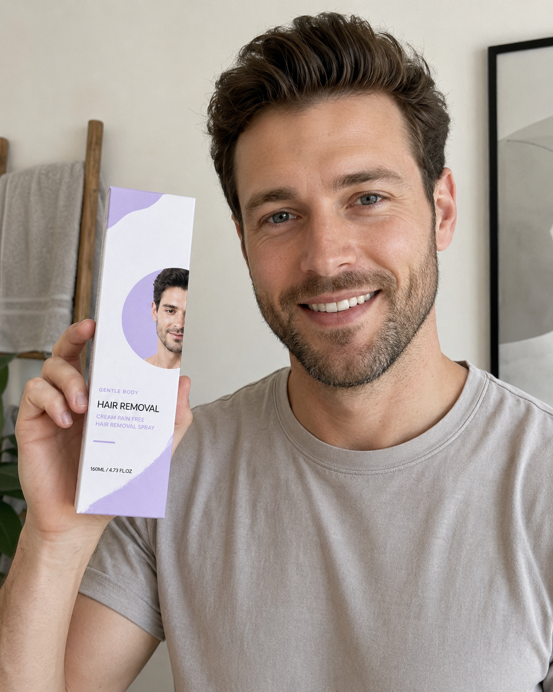 Australian Beauty customer using the featured product