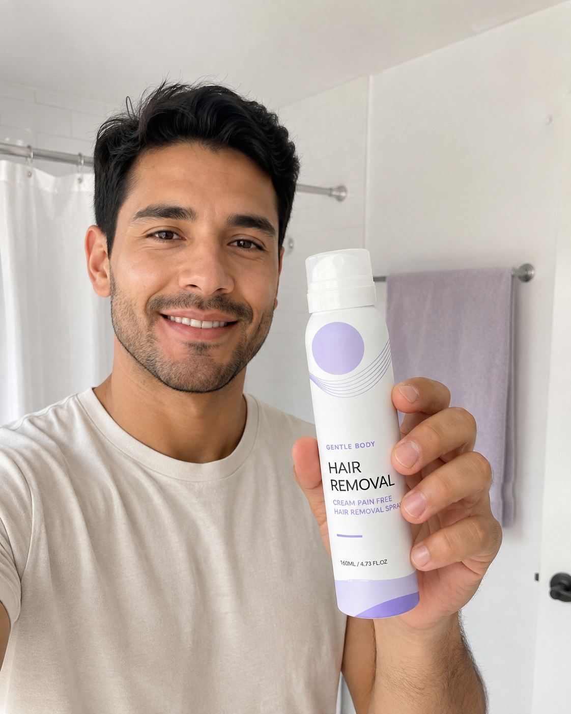 Australian Beauty customer using the featured product