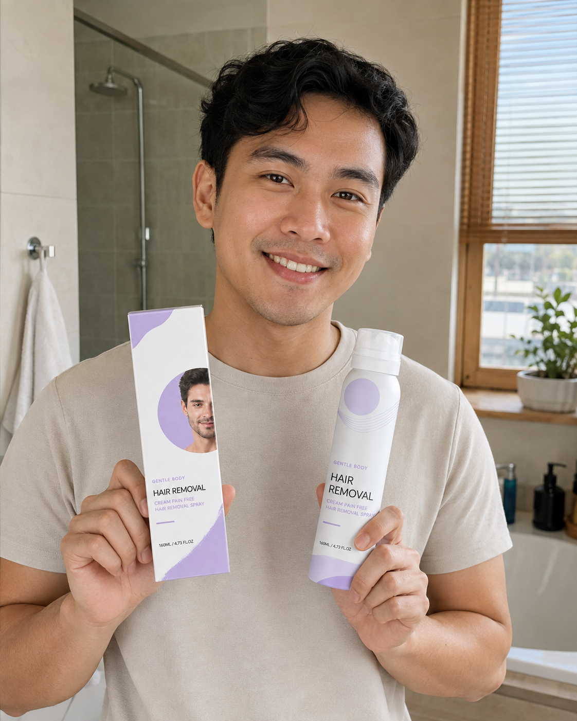 Australian Beauty customer using the featured product