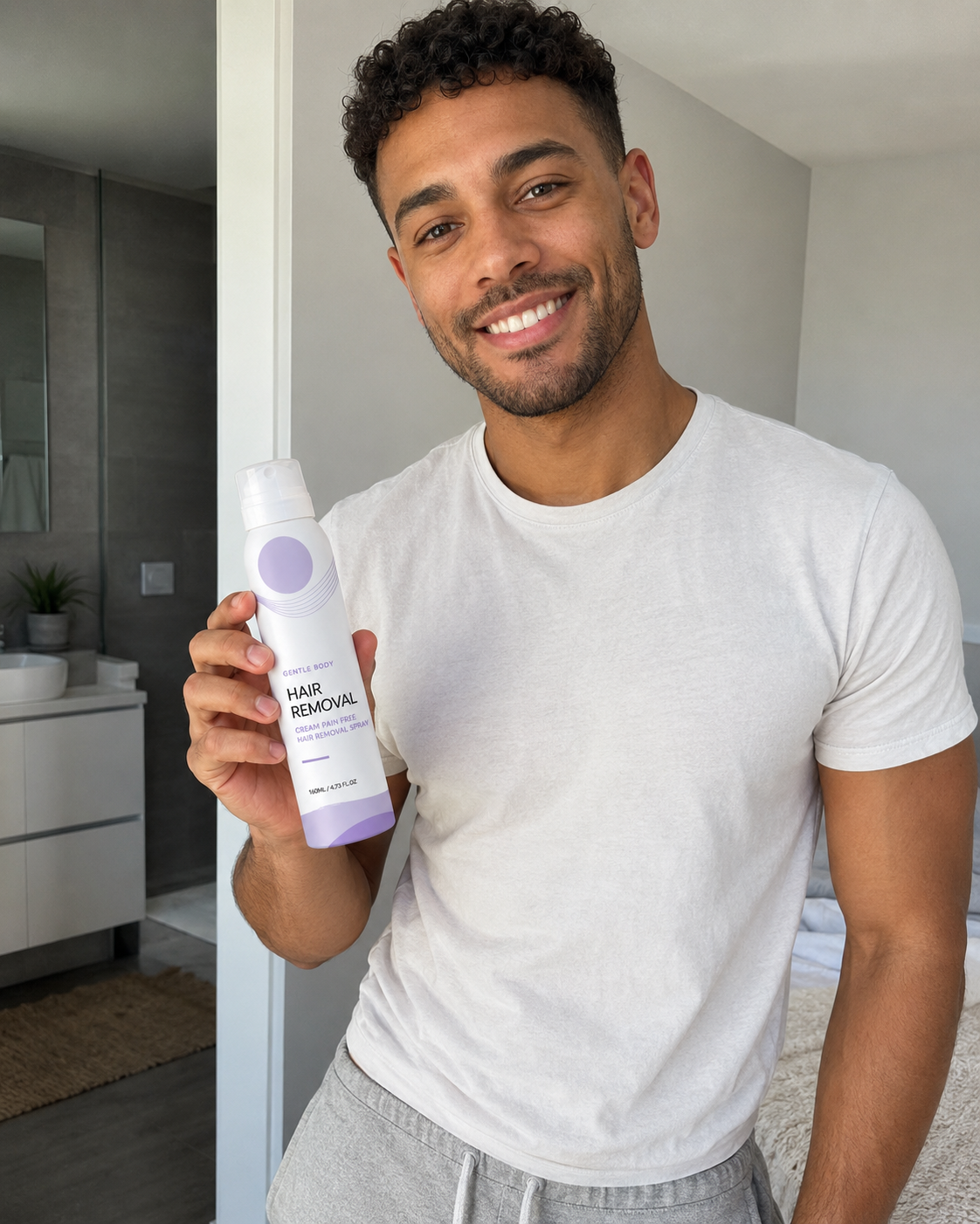 Australian Beauty customer using the featured product